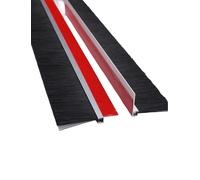 Genérico Cepillo de Puerta con Base de aleación de Aluminio, for for Juntas de Puertas industriales, domésticas y de Garaje, Kit for climas Extremos.(7.5cm)