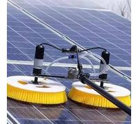 Genérico Cepillo Extensible para la Limpieza de Paneles solares: Limpiador eficiente de módulos fotovoltaicos para un Mantenimiento Sencillo, Herramienta propietarios y Profesionales.