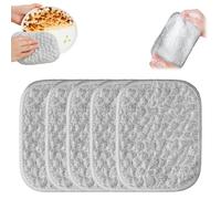 Genérico Cepillo Milagro de Alambre para Mojado y seco, paños de Limpieza Multiusos Resistentes a los arañazos, paños de Lana de Acero Reutilizables para Trapos de Cocina, sartén, Horno (5 PCS)