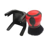 Genérico Cepillo para Detalles de automóviles: Cepillo para Limpiar Polvo del automóvil, Accesorio para automóvil con Soporte de Almacenamiento | Herramienta para Superficies Interiores y