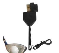 Genérico Cepillo para s De Golf | Cepillo de Doble Cara para Golf | Eliminación De Manchas De Varillas | para Torneos, Deportes, Gimnasio, Patio, Partidos, Campo de Práctica y Curso Exterior al Aire