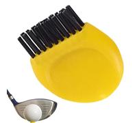 Genérico Cepillos para Mini-Clubs de Golf - Cepillo de Club de Golf y Portátil ligero - Limpiador de ranuras de Club de para las cabezas, bolas y zapatos, cepillo de limpieza