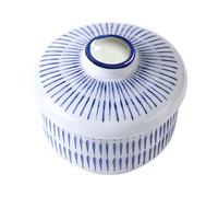 Genérico Ceramic Baking Bowls, Heat-Resistant Covered Soup Crock with Secure Lid, Round Steaming Dish for Cooking Meals Casseroles Kitchen Chicken Thanksgiving Holiday Birthday Party Restaurant Use