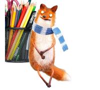 Genérico Ceramic Cats - Feline Statuette, Cute Animal Artifact for Greeting Area, Tiny Craftwork with Appealing Character, Ornament, Miniature Art for Bookshelf, Dormitory, and Display