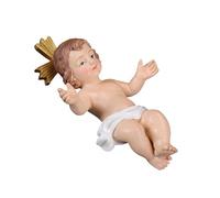 Genérico Ceramic Christmas Ornaments - Holy Family Miniatures Statue Baby Jesus Ornament, Ceramic Christian Tree Decoration, For Family Friends and Christian Indoor and Outdoor Party Supplies