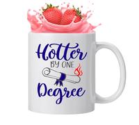 Genérico Ceramic Coffee Cup - 350ML Doctor Hat, Graduation Mug | Funny Congratulations Tea Cup Gift, Novelty Drinkware Design For Women College Students Celebration