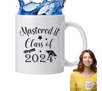 Genérico Ceramic Coffee Cup - 350ML Doctor Hat, Graduation Mug | Funny Congratulations Tea Cup Gift, Novelty Drinkware Design For Women College Students Celebration