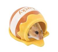 Genérico Ceramic Hamster House - 19x16x11.5cm | Summer Cooling Pet Nest