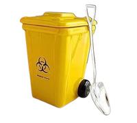 Genérico Ceramic Mug - Trash Can Funny Drinkware | 400ml Large Recycle Bin Coffee Mug for Milk, Cappuccino, Soda, Beer, Wine, Kitchen Living Room Birthday Party Women Men Coworkers