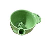 Genérico Ceramic Self-Rinsing Berry Bowl - 360° Fruit Strainer & Washer |