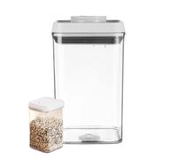 Genérico Cereal Storage Container - Cereal Container | Kitchen Airtight Jars | Clear Airtight Jar | Airtights Storage Jars For Snack Rice Dried Fruits Loose Tea Coffee Beans Grains Seasonings Kitchen