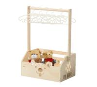 Generico Cesta armario Baby Shower - Cajón armario de madera para baby shower,fácil instalación organizador para baño casa alquiler guardería apartamento