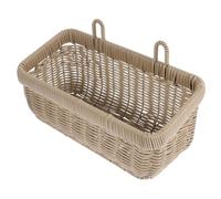 Genérico Cesta Colgante Tejida para Cocina Organizador de Jengibre y Ajo Cesta de Almacenamiento de Frutas y Verduras Decoración de Pared