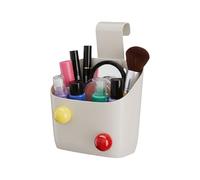 Genérico Cesta De Noche, de Maquillaje de Gran Capacidad, Con Gancho Cesta De Almacenamiento Para Mesita, para Estudiante Cosmética Papelería Dormitorio Cocina Habitación