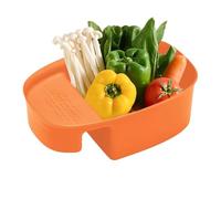 Genérico Cesta Filtro Fregadero Cocina | Accesorios de Vaciado | Colador Fregadero Tipo Sillín de Cocina | Evacuación Aguas Residuales Verduras Frutas Vajilla Hogar Restaurante