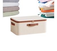 Genérico Cestas de tela para almacenaje - de tela plegable, gran capacidad, transpirable - s Plegables para Ropa | para Suéteres Toallas Ropa Hogar Salón Dormitorio Viaje