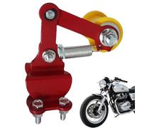 Genérico Chain Adjuster Tensioner - Flexible Tensioner Guide, Chain Tensioning Roller Guide - Chains Tensioning Tool for Dirt Bike Chopper Men Women Family Friends (Red)