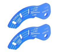 Generico Chain Gap Gauge - 2 x Electric Rear Derailleur Adjuster, 12-Speed Bicycle Chain Setup Tool for Mountain, Road City, And Hiking Bikes, Precision Gear Alignment, Compact Bike Repair Tool
