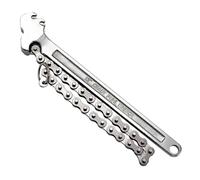 Genérico Chain Pipe Wrench,Steel 16-Inch Chain Pipe Wrench | Remover Tool Adjustable Automotive Repairing Accessories | Chains Oil Filter Wrenchs Adjustable For Home Improvement Engineering Equipment