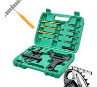 Generico Chain Remover Set - High Carbon Steel Heavy Duty Chain Breaker | Tensioner Tool For #60 to #200 Roller Chains | Universal Chain Disassembly Tool 680 Remover | For Motorcycles Bicycles Harves