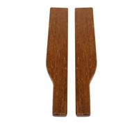 Genérico Chair Arm Pads - 12.6x2x0.6inch Arm Rest, Portable Elbow Support Cushion, Widened Wood Smooth Polished Chair Armrest | Multifunctional Armrest Supplies Camping Chairs Accessories,for Home