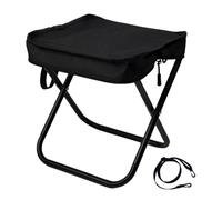 Generico Chairs for Outside, Foldable Chair Heavy Duty Support, 10.24x9.45x10.24 Inches Lightweight Beach Seat with Strap, Comfortable Camping Supplies, Portable Backpacking Chair