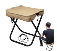 Genérico Chairs for Outside, Foldable Chair Heavy Duty Support, Lightweight Beach Seat with Strap, Sturdy Comfortable Outdoor Seating for Camping, Backpacking, BBQ, Travel Adventures