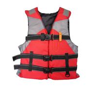 Genérico Chaleco de Ayuda a la Flotabilidad para Adultos, Chaqueta de Baño Ajustable Mixta, Chaleco de Natación con Bolsillos y Correa en la Entrepierna para Sup Kayak Pesca