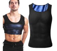Genérico Chaleco de sauna para el sudor | Transpirable Body Shaper Mens Cintura Entrenador Sudor Enhancer Chaleco - de sauna adelgazante de secado rápido que atrapa el calor para moldear cuerpo