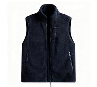 Genérico Chaleco Hombre Chalecos Abrigo Plumas Larga Sin Mangas Frio Extremo Chaqueta de Trabajo Entretiempo Inverno Casaca Homem Inverno Parka Hombre Invierno Azul oscuro 3XL