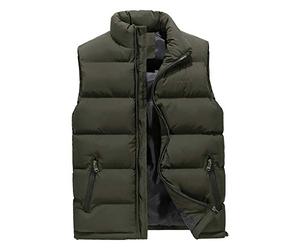 Genérico Chaleco Hombre Plumas Ultraligero Chalecos Acolchados Invierno Chalequillo Ligero Chalecos Caballero Gilet Acolchado Ultraligero Hombre Chaleco Guateado Abrigo Pluma Sin Mangas