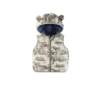 Genérico Chaleco pliable imperméable pour enfant, léger et résistant à l'eau, idéal pour les activités en plein air des tout-petits, avec capuche intégrée et poches pratiques (Khaki, 4-5 Years)