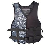 Genérico Chaleco Salvavidas Mujer, Chaleco Salvavidas Adulto 100n, Chaleco De Flotabilidad Adulto Paddle Board Chaleco Salvavidas con Ajustable, para Nadar, Pescar, Navegar,Negro,L