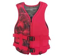Genérico Chaleco Salvavidas Mujer, Chaleco Salvavidas Adulto 100n, Chaleco De Flotabilidad Adulto Paddle Board Chaleco Salvavidas con Ajustable, para Nadar, Pescar, Navegar,Rojo,M