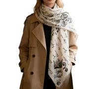 Genérico Chales de oración para mujeres: ropa envolvente de tacto suave, verso significativo impreso serenidad que cubre textil de regalo reflexivo | Compañero devocional diario de mejora del enfoq