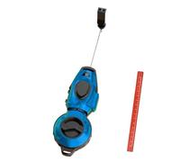 Generico Chalk Line - Herramienta de precisión retráctil automática, rodillo de línea de tiza duradera, diseño de construcción de carpintería, panel de yeso de techo, herramienta de marcado de madera