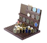Genérico Challenge Coin, Display Rack, 9.84x7.87x7.87in Wooden Badge, Multi Layered, Coin Holder, Organizer Stand for Indoor, Home Decoration, Living Room, Bedroom, Desk, Wall, Office