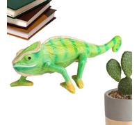 Generico Chameleon Toy Realistic Chameleon Figurine Kids Sensory Beach Toys | Educational Reptile Model Multi-Functional Learning Decoration For Home Children Young People Elderly