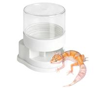 Genérico Chameleon Water Fountain - 2.4 Inches PC Pet Reptile Drinking Bowl, Terrarium Drinking Fountain, Reptile Water Dispenser | Hydration Feeder, Build, 40ml Capacity For Bearded Dragon Gecko Tur
