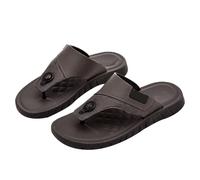 Genérico Chanclas Hombre Piscina Baratas Frosted Men's Shoes Outdoor Shoes Zapatillas De Futbol Junior (Grey, 42)