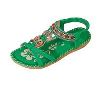 Genérico Chanclas Mujer Comodas Sandalias Mujer Verano CuñA Elegantes Con Separadores Dedos CóModas OrtopéDicas Planas Con Plantilla Transpirables Con Tira Trasera Playa Slippers Zapatilla