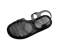 Genérico Chanclas Mujer Comodas Sandalias Mujer Verano Piscina Bailarina Ballet Malla Gelatina Transparentes Huecas Adultos Zapatos Ballet Playa Tacón Bajo CóModos Zapatos Zapatilla Sandalia