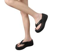 Genérico Chanclas Mujer Ducha,Elegantes Pantuflas con Estampado Y Suela Gruesa para La Playa Y Uso Diario