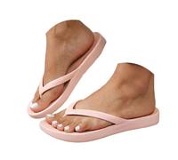 Genérico Chanclas Mujer Playa Piscina Suela Plana Ultraligero Un Solo Color