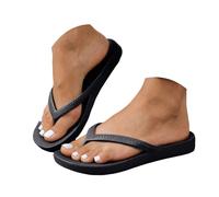 Genérico Chanclas Mujer Playa Piscina Suela Plana Ultraligero Un Solo Color
