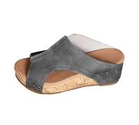 Genérico Chanclas Mujer Verano Sandalias Mujer Verano Comodas Pantuflas CóModas Interiores y Exteriores Zapatos Suaves y Confortables Con Suela Soporte El Arco Del Pie Zapatilla Sandalia
