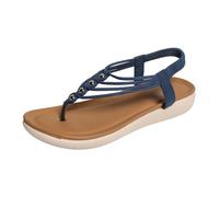 Genérico Chanclas Mujer Verano Sandalias Mujer Verano Comodas Planas Bohemias Moda Calzado Playa CóModo Salidas Informales De Slippers Sandalias Barefoot Sandalia Zapatillas Casa Chanclas Ducha