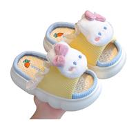 Genérico Chanclas NiñA 34,Pantuflas De Lino Suave Para NiñAs CóModas Informales Para Interior Y Exterior Para NiñAs PequeñAs