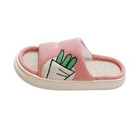 Generico Chanclas para mujer de verano ortopédicas sandalias con cuña zapatillas cerradas mujer verano sandalias bajas mujer zapatillas nube zapatillas de casa zapatillas mujer verano cómodas, Rosa