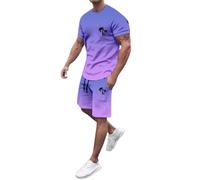 Genérico Chandal Hombre Completo Tallas Grandes, Conjunto Deportivo Hombre Algodon, Traje Y PantalóN Ligero Y Transpirable Con Estampado áRbol Degradado Uso Diario Y Deportes Conjuntos CháNdales